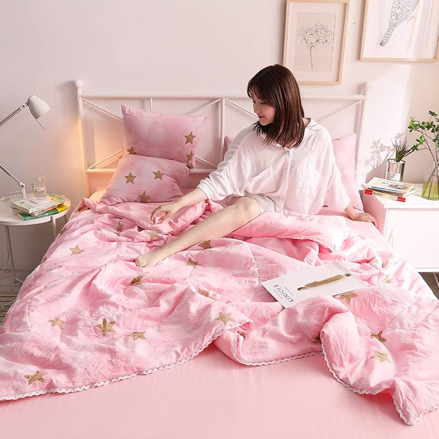キルトケット 快適 軽量 綿 100% 夏用 おしゃれ かわいい 掛け布団 E キルトケット 快適 軽量 綿 100% 夏用 おしゃれ かわいい 掛け布団 E